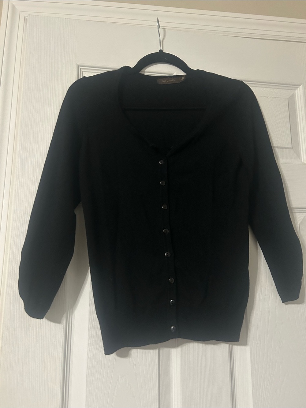 Black button up cardigan